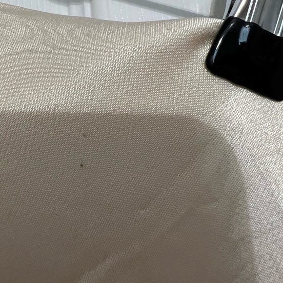 Shona Joy La Lune Asymmetrical Bias Cowl Midi Dress in Cream - Picture 6 of 6